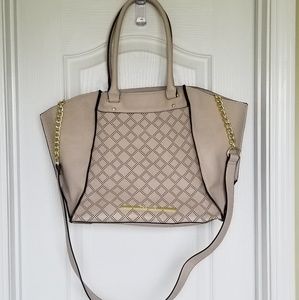 Steve Madden Perforated Crossbody Tote Bag Purse